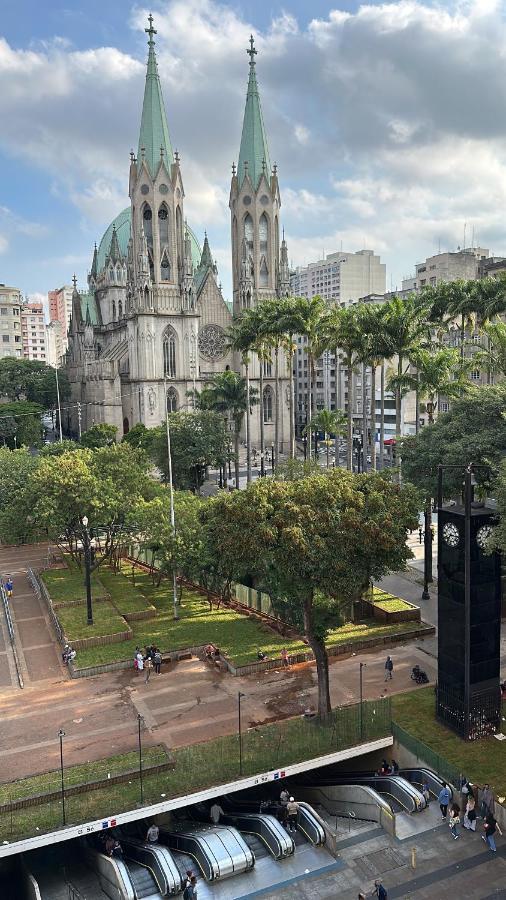 Estacao Se Hotel Sao Paulo Bagian luar foto